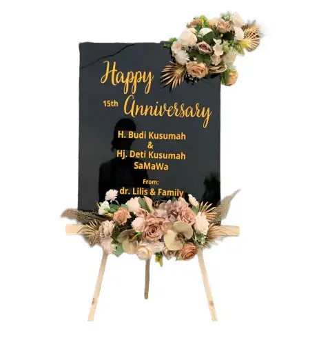 Papan Bunga Akrilik Salamsari