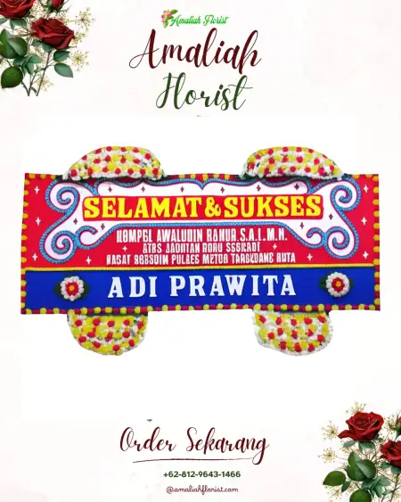 Papan Bunga Ucapan Selamat Salamsari