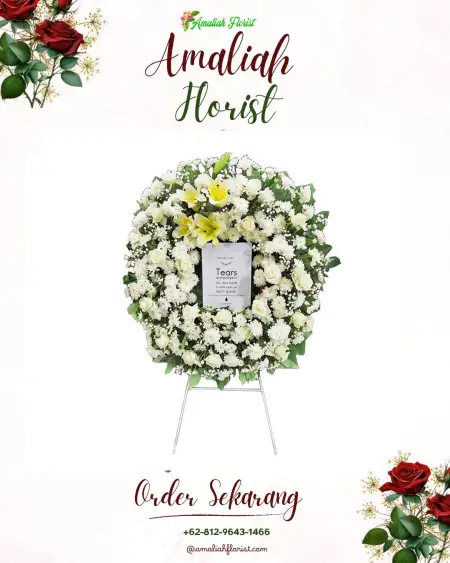 Krans Bunga Duka Salamsari